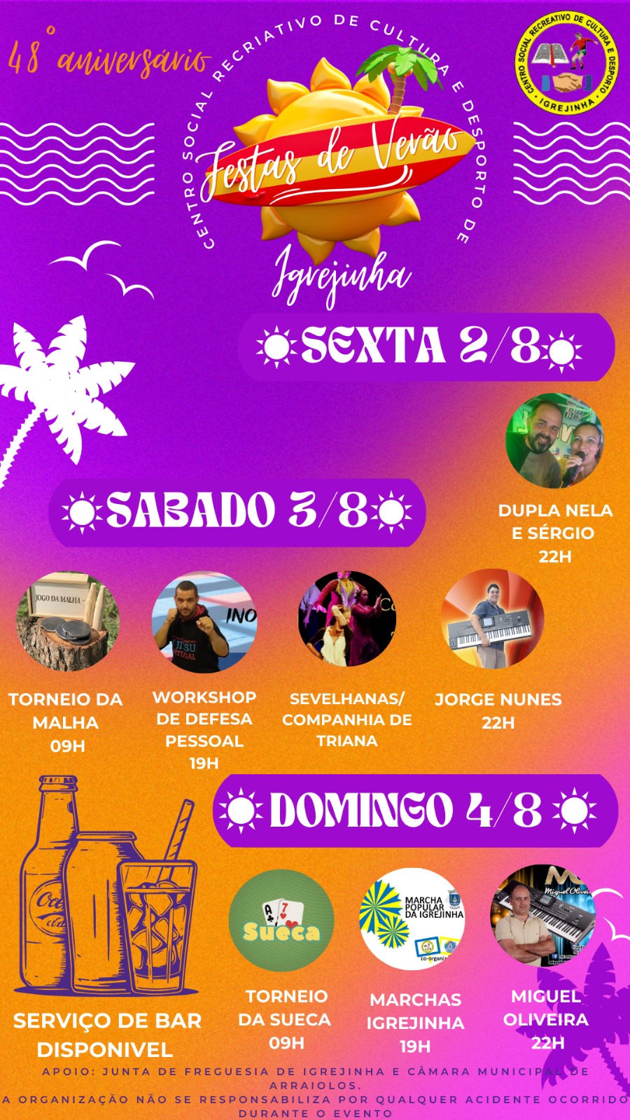 Imagem 48º Aniversário - Centro Social Recreativo de Cultura e Desporto de Igrejinha