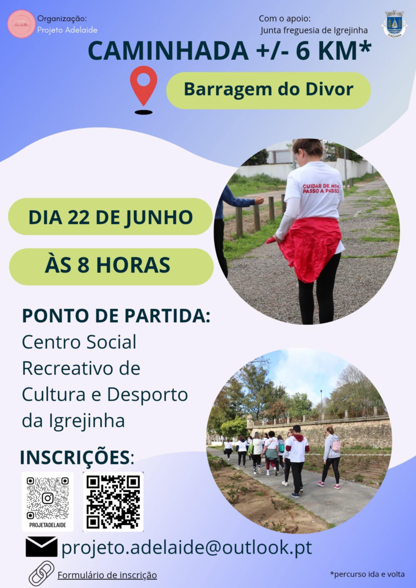 Imagem Caminhada - Projeto Adelaide